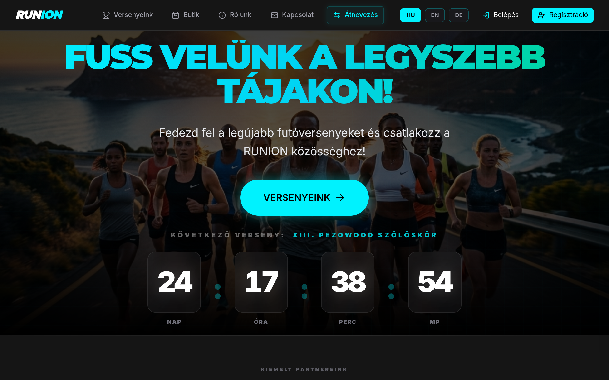 RUNION Versenyszervező
